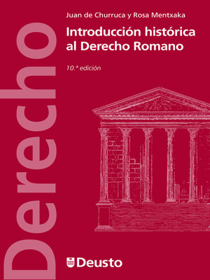 cover image of Introducción histórica al Derecho Romano
